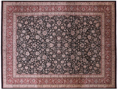 Fine Persian Kashan Handmade Wool Rug