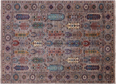 Handmade Fine Turkmen Ersari Wool Rug