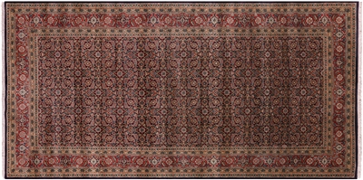 Handmade Persian Hill Herati Wool Rug