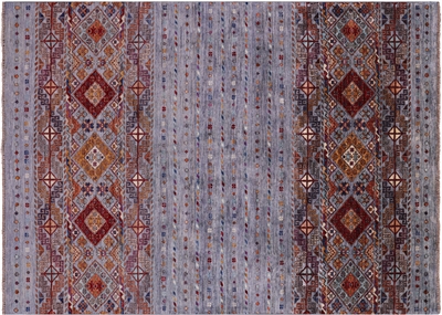 Khorjin Super Kazak Hand-Knotted Wool Rug