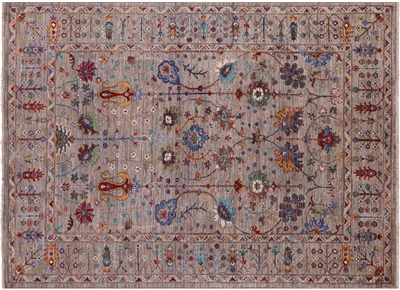 Persian Tabriz Hand Knotted Wool Rug