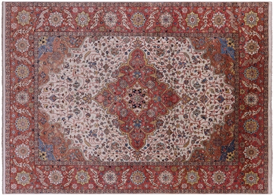 Handmade Persian Fine Serapi Wool Rug