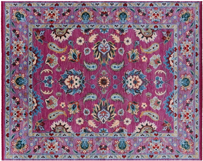 Persian Tabriz Hand Knotted Wool Rug