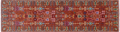 Runner Turkish Oushak Handmade Wool Rug