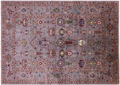 Persian Tabriz Hand Knotted Wool Rug