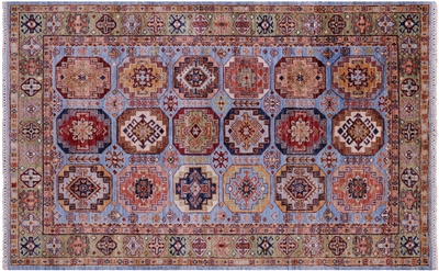 Super Turkmen  Ersari Handmade Wool Rug