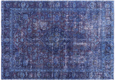 Hand-Knotted Persian Overdyed Rug