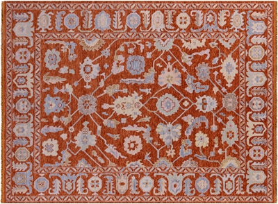 Turkish Oushak Handmade Rug