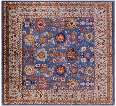 Square Super Heriz Serapi Handmade Wool Rug