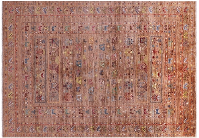 Hand Knotted Tribal Persian Gabbeh Rug