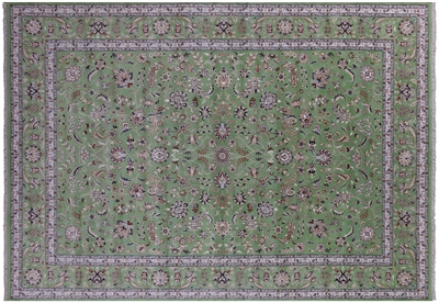 Wool & Silk Persian Nain Handmade Rug