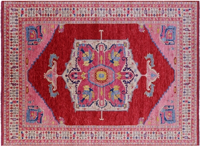 Handmade Heriz Serapi Wool Rug