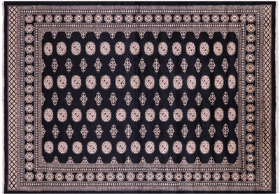 Silky Bokhara Hand Knotted Wool Rug