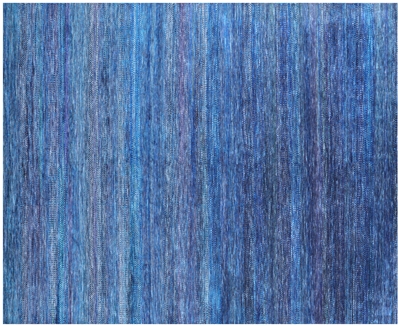 Blue Super Savannah Gabbeh Handmade Wool & Silk Rug