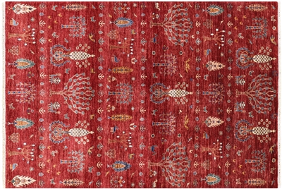 Persian Gabbeh Tribal Wool Area Rug