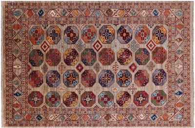 Hand Knotted Bokhara Rug