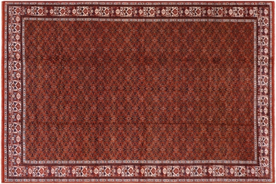 Fine Persian Bijar Handmade Wool On Wool Rug