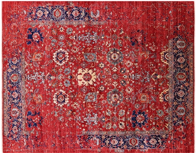 Contemporary Hand Knotted Rug