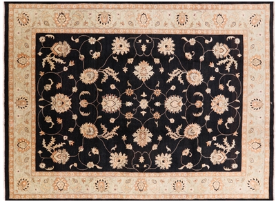 Turkish Oushak Hand Knotted Wool Rug