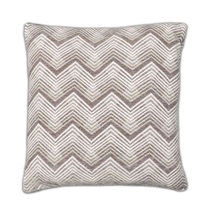 Chevron Cushion - Grey