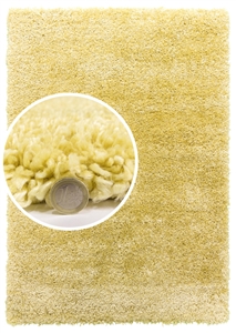 Yellow Shaggy Rug - Dreams