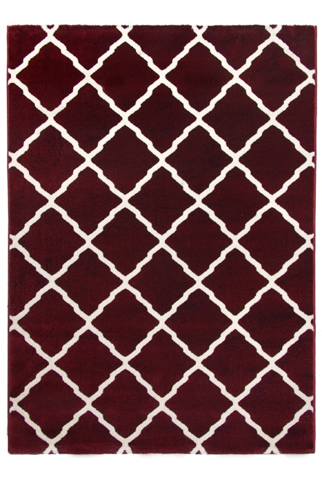 toscana lattice red rug