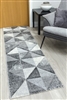 Impulse Triad Runner Rug - Grey