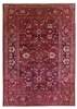 Burgundy Red Distressed Rug - Vintage Timeless