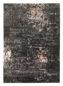 Bellini Mirage rug - dark grey / pink