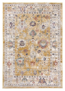 boho vesta ochre rug