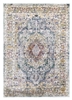 boho medallion green rug