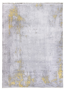 Grey Yellow Modern Rug - Modena Puccini