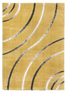 Ochre Modern Rug - Synergy Radiance