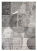 grey abstract modern rug casino geo