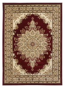classique red rug