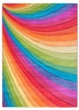 Multicolour Rainbow Modern Rug - Candy