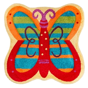 Butterfly-Children's-Rug