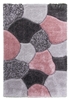 luxus-stones-shaggy-rug-pink-grey