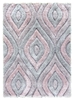 luxus-teardrop-shaggy-rug-grey-pink