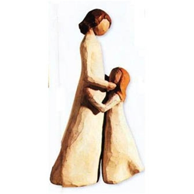 Willow Tree Mother & Daughter Family Figurine (Retired)