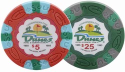 Dunes Poker Chips