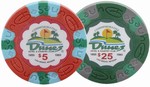 Dunes Commemorative Poker Chip Samples