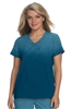 Koi Basics Cali Top Heather Caribbean Ombre #1031PR HC38