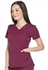 Dickies Dynamix V-Neck Top #DK730 Wine