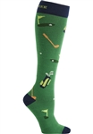 Men's Print Support Sock Best by Par #MPS BSTPR