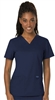 #WW620 Navy Cherokee Revolution  V-Neck Top