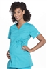 Cherokee Professional Maternity Mock Wrap Top #WW685