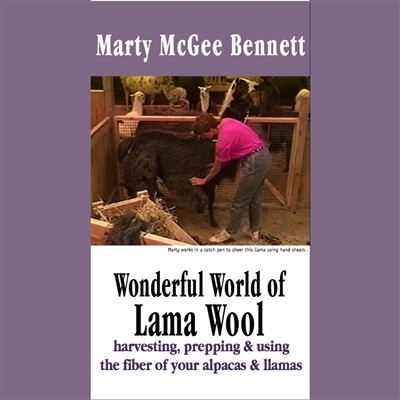 McGee Bennett DVD. The Wonderful World of Llama & Alpaca Wool