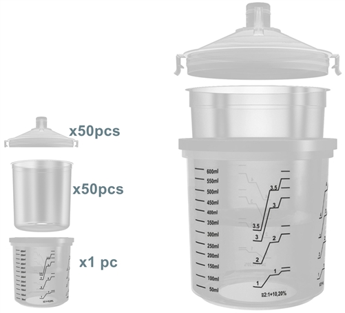 PPS Snap Liners With Hard Cup (50/case)