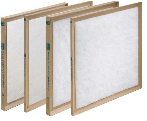 16x25x2 Disposable Fiberglass Filter with Cardboard Frame (12/box)